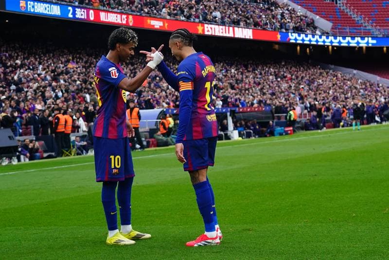 Football. La Liga EA Sports. FC Barcelona - Villarreal CF. 28.02.2026