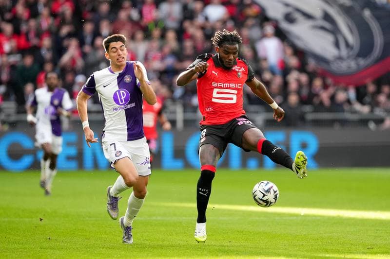 Football. Ligue 1. Stade Rennais - Toulouse FC. 28.02.2026