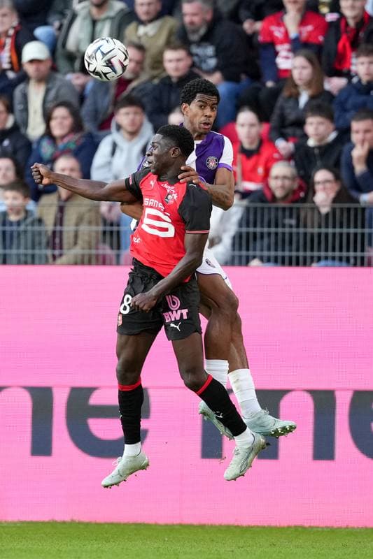 Football. Ligue 1. Stade Rennais - Toulouse FC. 28.02.2026