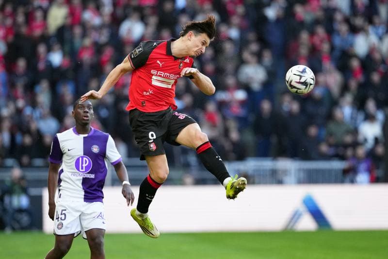 Football. Ligue 1. Stade Rennais - Toulouse FC. 28.02.2026