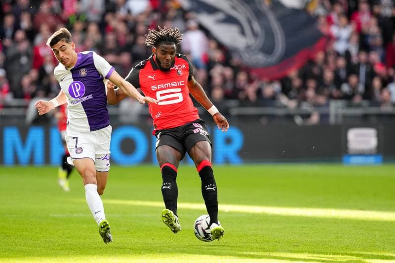 Football. Ligue 1. Stade Rennais - Toulouse FC. 28.02.2026