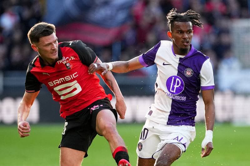 Football. Ligue 1. Stade Rennais - Toulouse FC. 28.02.2026