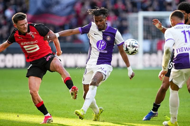 Football. Ligue 1. Stade Rennais - Toulouse FC. 28.02.2026