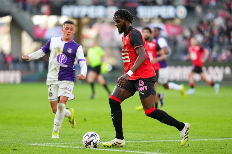 Football. Ligue 1. Stade Rennais - Toulouse FC. 28.02.2026