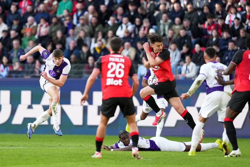 Football. Ligue 1. Stade Rennais - Toulouse FC. 28.02.2026