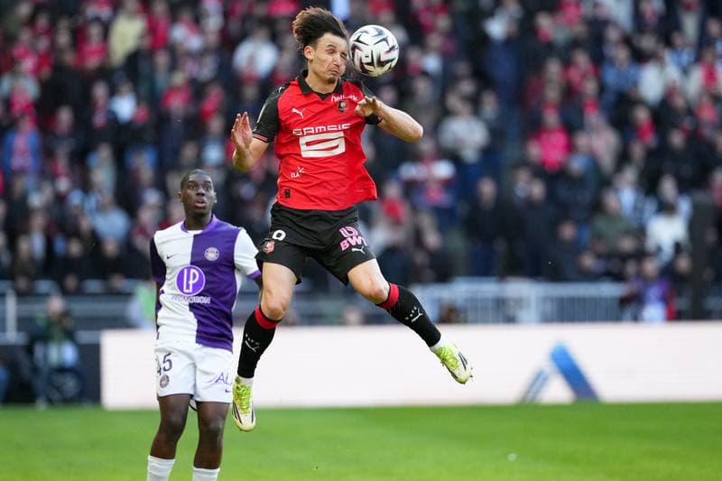 Football. Ligue 1. Stade Rennais - Toulouse FC. 28.02.2026