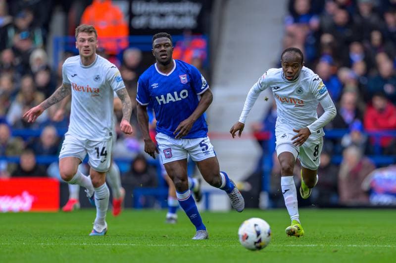 Football. Sky Bet Championship. Ipswich Town - Swansea City. 16.03.2026