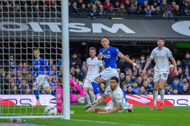 Football. Sky Bet Championship. Ipswich Town - Swansea City. 16.03.2026