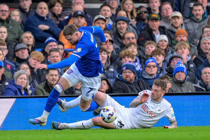 Football. Sky Bet Championship. Ipswich Town - Swansea City. 16.03.2026
