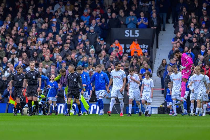Football. Sky Bet Championship. Ipswich Town - Swansea City. 16.03.2026