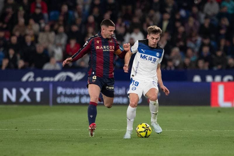Football. La Liga. Levante - Alaves. 27.02.2026