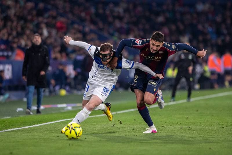 Football. La Liga. Levante - Alaves. 27.02.2026