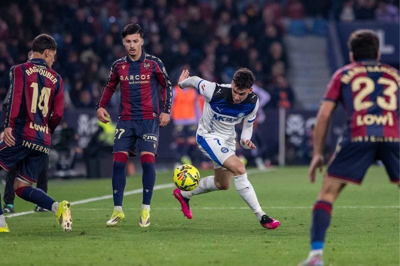 Football. La Liga. Levante - Alaves. 27.02.2026