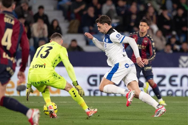 Football. La Liga. Levante - Alaves. 27.02.2026