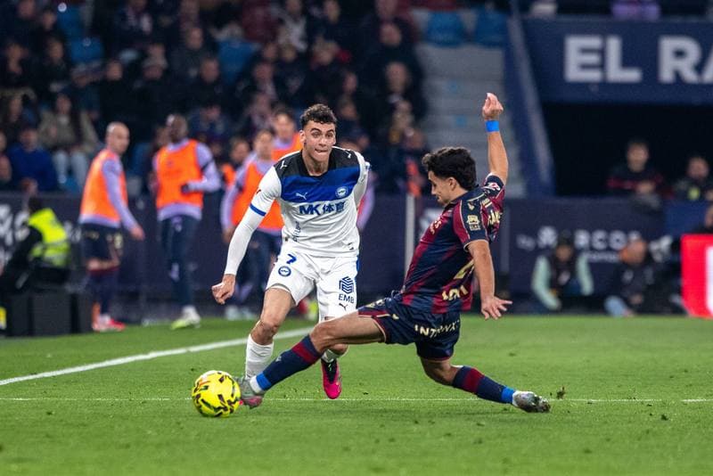 Football. La Liga. Levante - Alaves. 27.02.2026