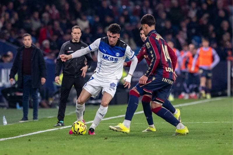 Football. La Liga. Levante - Alaves. 27.02.2026