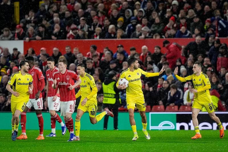 Football. UEFA Europa League. Nottingham Forest - Fenerbahce. 26.02.2026