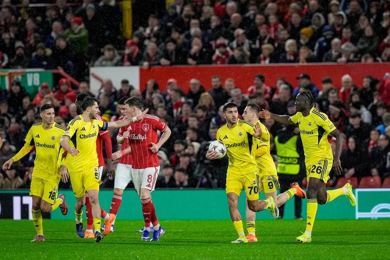 Football. UEFA Europa League. Nottingham Forest - Fenerbahce. 26.02.2026