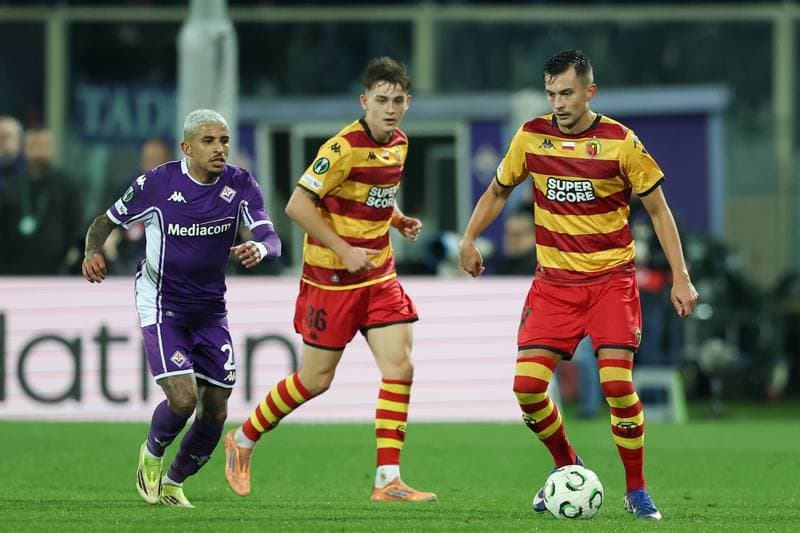 Football. UEFA Conference League. AC Fiorentina - Jagiellonia Bialystok. 26.02.2026