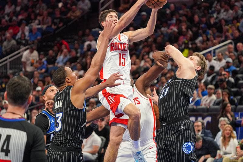 Basketball. NBA. Houston Rockets - Orlando Magic. 26.02.2026