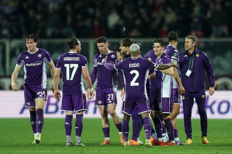 Football. UEFA Conference League. AC Fiorentina - Jagiellonia Bialystok. 26.02.2026