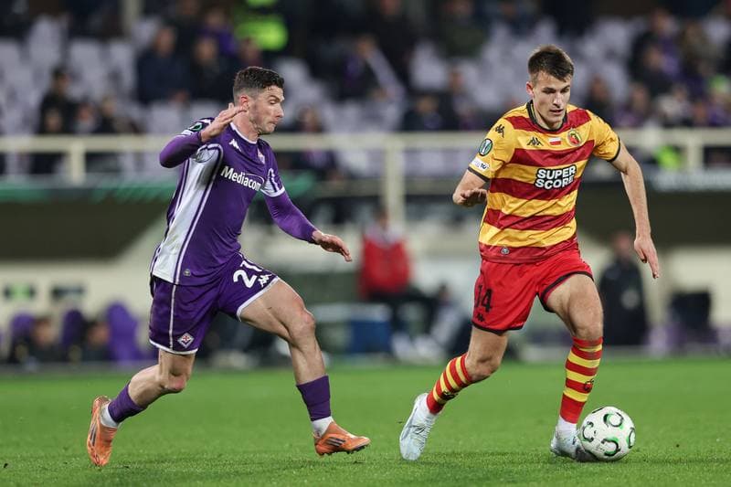 Football. UEFA Conference League. AC Fiorentina - Jagiellonia Bialystok. 26.02.2026