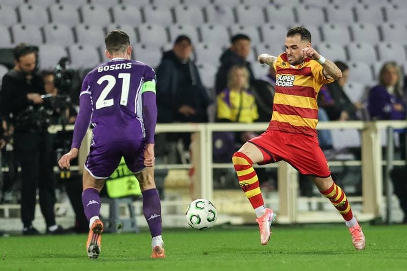Football. UEFA Conference League. AC Fiorentina - Jagiellonia Bialystok. 26.02.2026