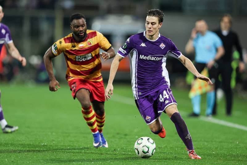 Football. UEFA Conference League. AC Fiorentina - Jagiellonia Bialystok. 26.02.2026