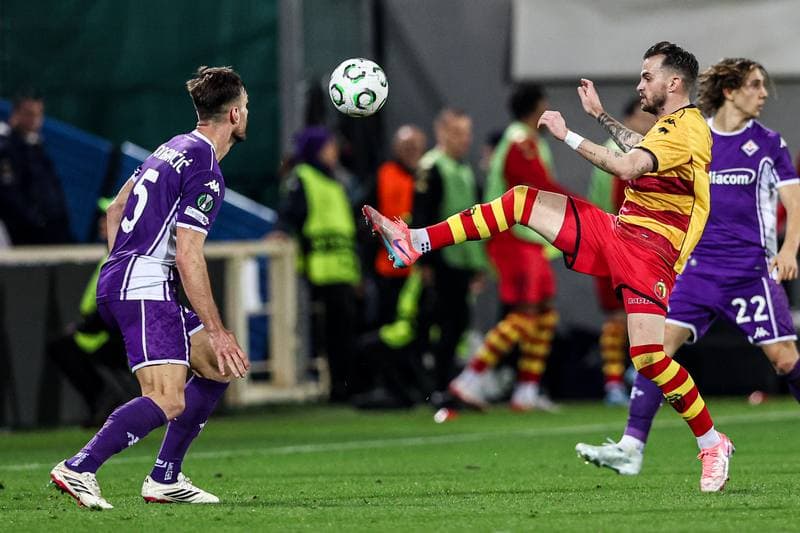 Football. UEFA Conference League. AC Fiorentina - Jagiellonia Bialystok. 26.02.2026