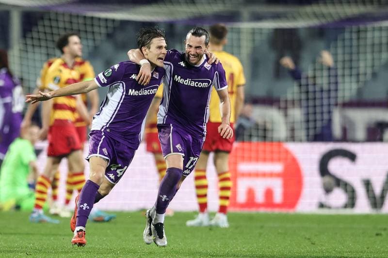 Football. UEFA Conference League. AC Fiorentina - Jagiellonia Bialystok. 26.02.2026