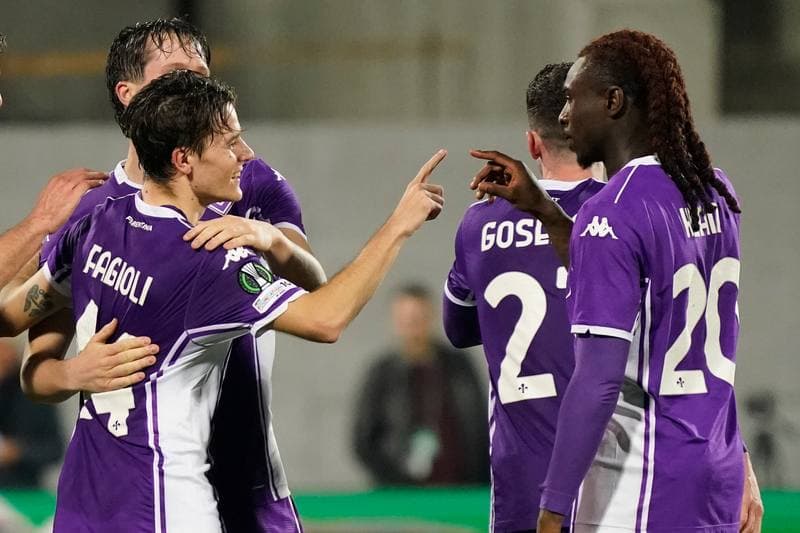 Football. UEFA Europa Conference League. Fiorentina - Jagiellonia. 26.02.2026