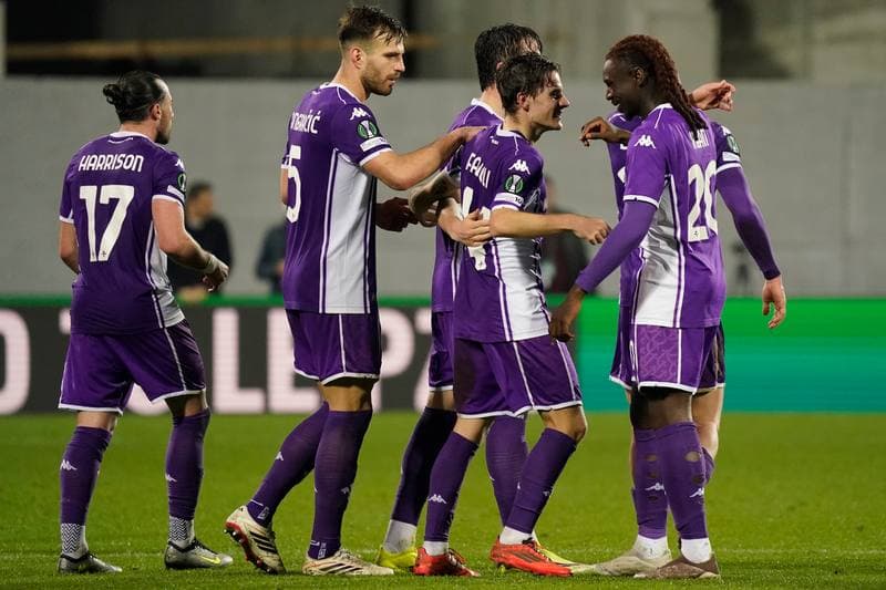 Football. UEFA Europa Conference League. Fiorentina - Jagiellonia. 26.02.2026