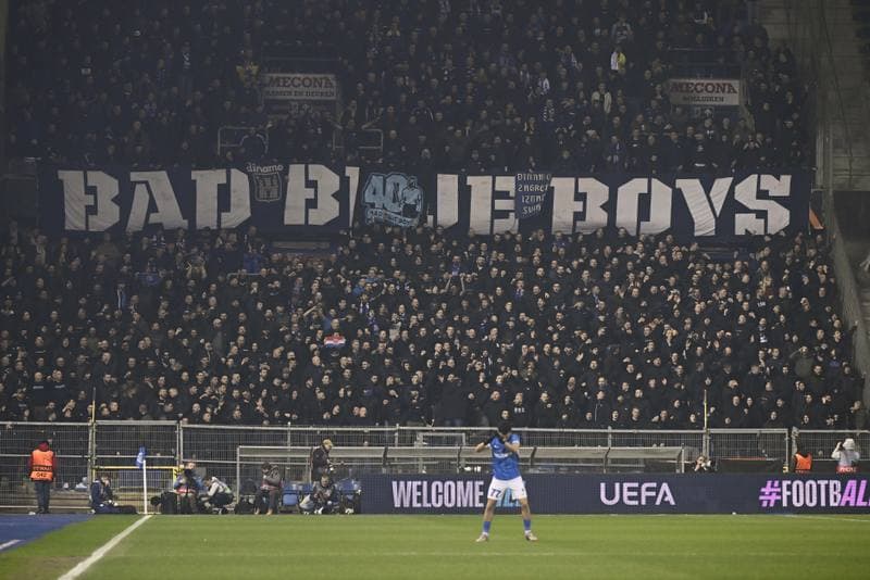 Football. UEFA Europa League. KRC Genk - GNK Dinamo Zagreb. 26.02.2026