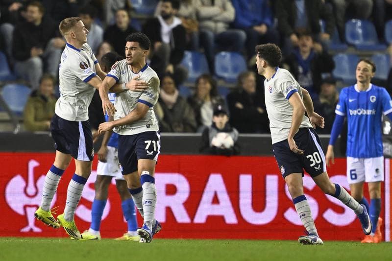 Football. UEFA Europa League. KRC Genk - GNK Dinamo Zagreb. 26.02.2026