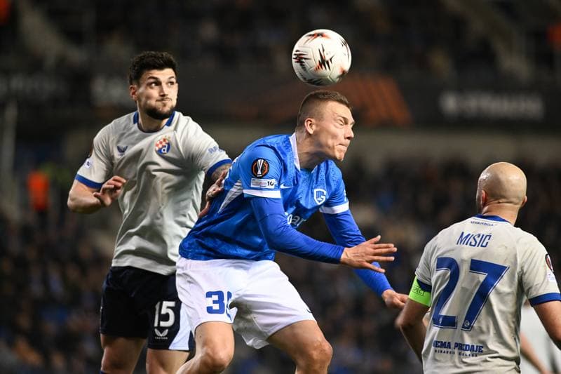 Football. UEFA Europa League. KRC Genk - GNK Dinamo Zagreb. 26.02.2026