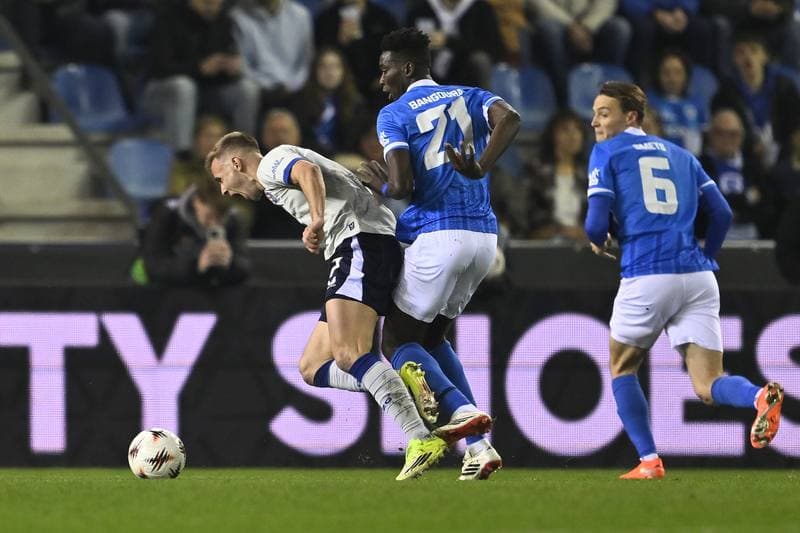 Football. UEFA Europa League. KRC Genk - GNK Dinamo Zagreb. 26.02.2026