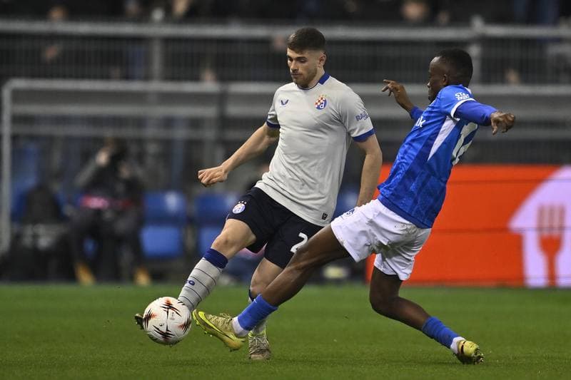 Football. UEFA Europa League. KRC Genk - GNK Dinamo Zagreb. 26.02.2026