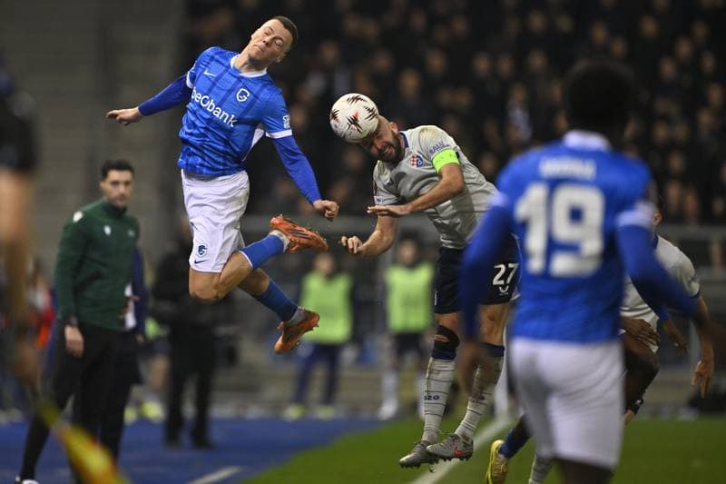 Football. UEFA Europa League. KRC Genk - GNK Dinamo Zagreb. 26.02.2026