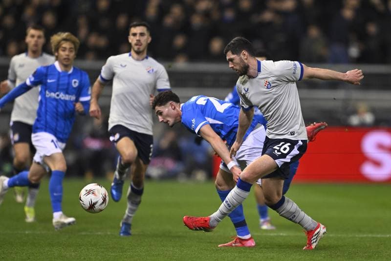 Football. UEFA Europa League. KRC Genk - GNK Dinamo Zagreb. 26.02.2026