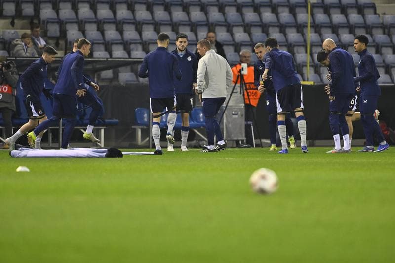 Football. UEFA Europa League. KRC Genk - GNK Dinamo Zagreb. 26.02.2026