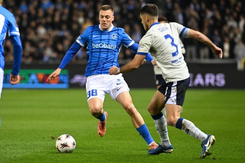 Football. UEFA Europa League. KRC Genk - GNK Dinamo Zagreb. 26.02.2026
