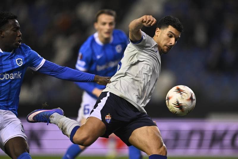 Football. UEFA Europa League. KRC Genk - GNK Dinamo Zagreb. 26.02.2026
