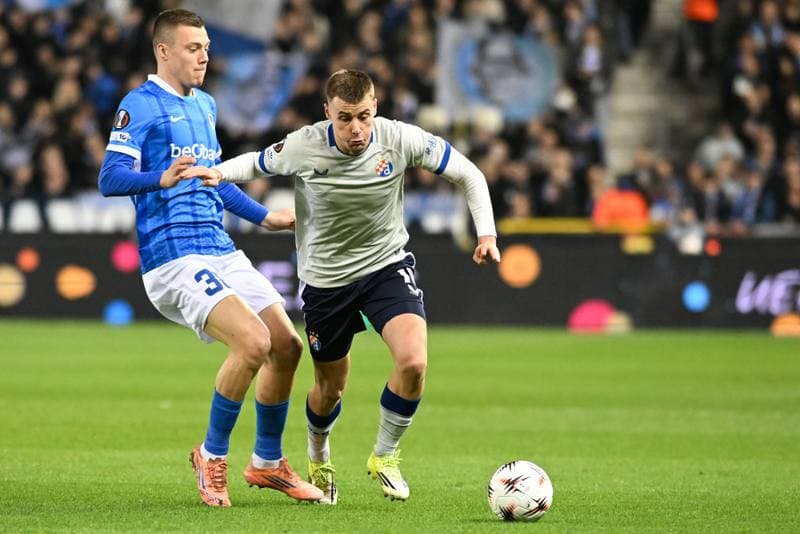 Football. UEFA Europa League. KRC Genk - GNK Dinamo Zagreb. 26.02.2026