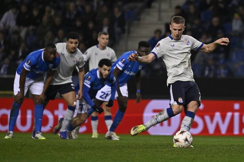 Football. UEFA Europa League. KRC Genk - GNK Dinamo Zagreb. 26.02.2026