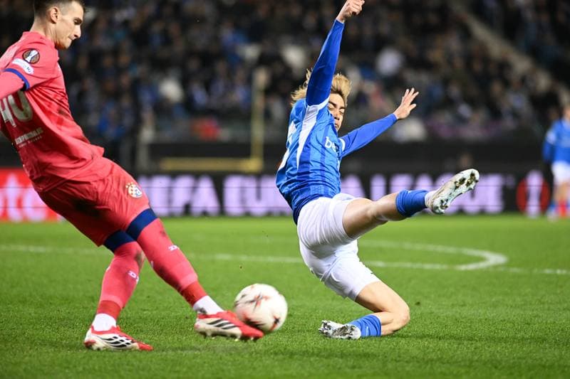 Football. UEFA Europa League. KRC Genk - GNK Dinamo Zagreb. 26.02.2026