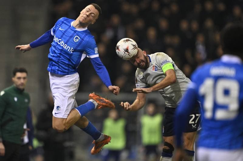 Football. UEFA Europa League. KRC Genk - GNK Dinamo Zagreb. 26.02.2026