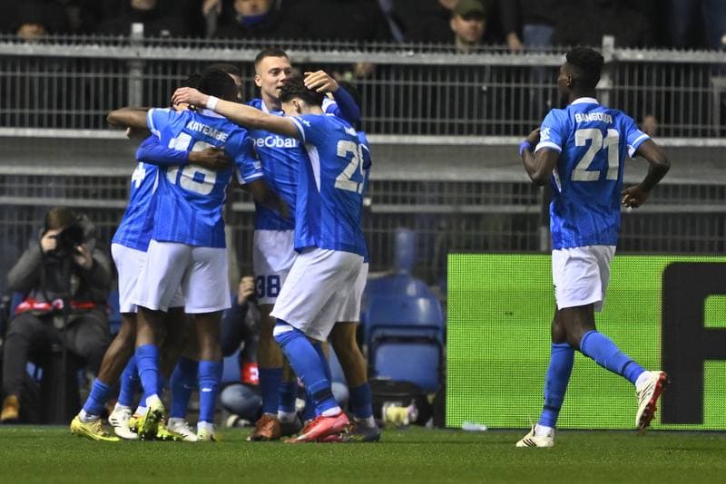 Football. UEFA Europa League. KRC Genk - GNK Dinamo Zagreb. 26.02.2026