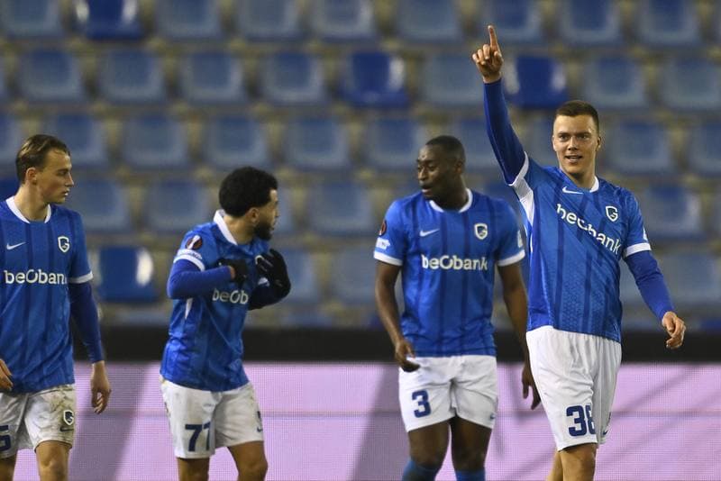 Football. UEFA Europa League. KRC Genk - GNK Dinamo Zagreb. 26.02.2026