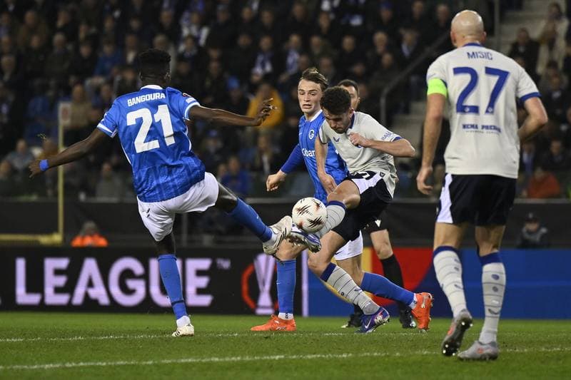 Football. UEFA Europa League. KRC Genk - GNK Dinamo Zagreb. 26.02.2026