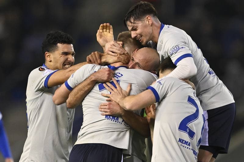Football. UEFA Europa League. KRC Genk - GNK Dinamo Zagreb. 26.02.2026